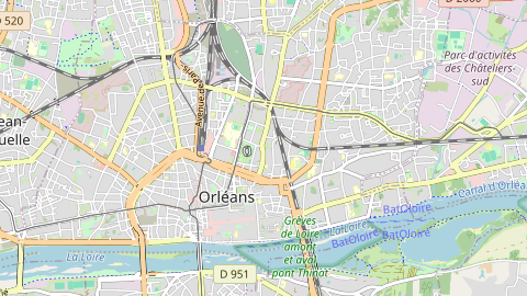 Carte de localisation de l'évènement