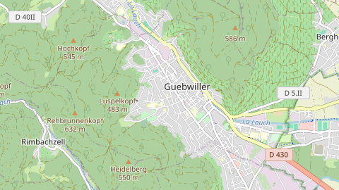 Carte de localisation de l'évènement