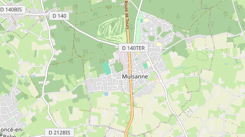 Carte de localisation de l'évènement