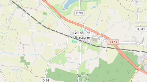 Carte de localisation de l'évènement