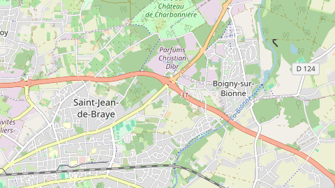 Carte de localisation de l'évènement