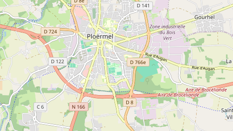 Carte de localisation de l'évènement
