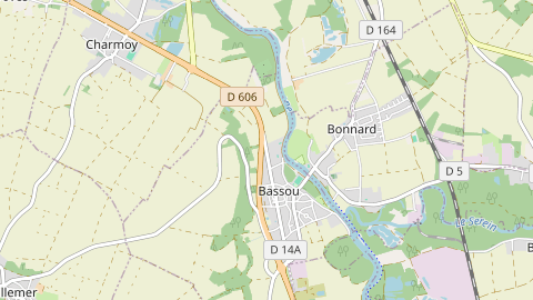 Carte de localisation de l'évènement