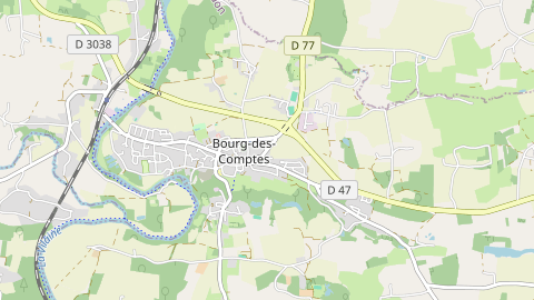 Carte de localisation de l'évènement