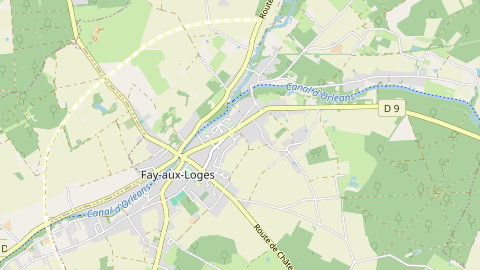 Carte de localisation de l'évènement
