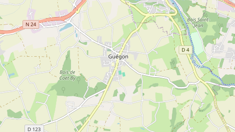 Carte de localisation de l'évènement