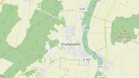 Carte de localisation de l'évènement