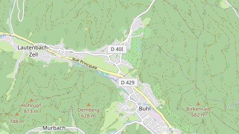 Carte de localisation de l'évènement