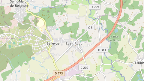Carte de localisation de l'évènement
