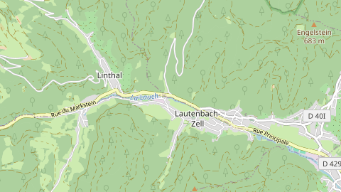 Carte de localisation de l'évènement