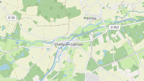 Carte de localisation de l'évènement