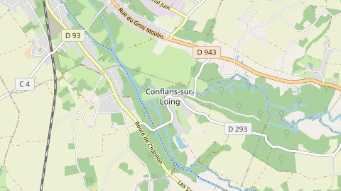 Carte de localisation de l'évènement