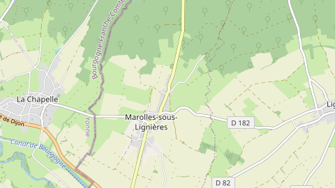 Carte de localisation de l'évènement