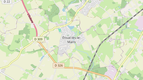 Carte de localisation de l'évènement