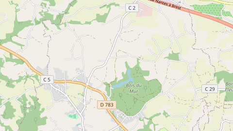 Carte de localisation de l'évènement