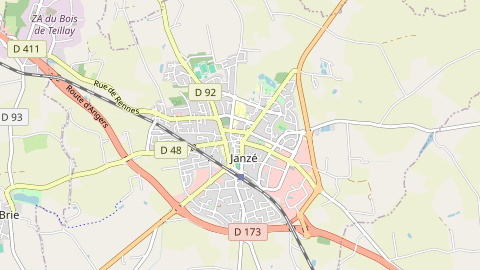 Carte de localisation de l'évènement