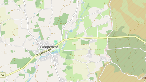 Carte de localisation de l'évènement