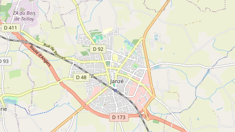 Carte de localisation de l'évènement