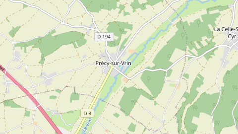 Carte de localisation de l'évènement