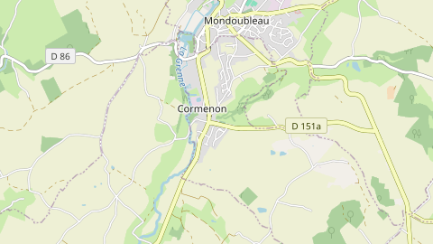 Carte de localisation de l'évènement