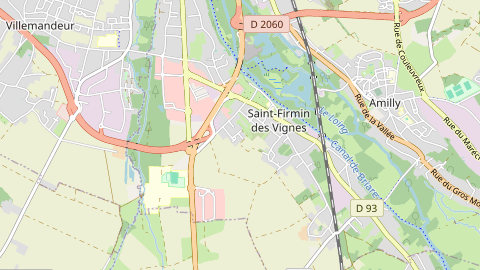 Carte de localisation de l'évènement