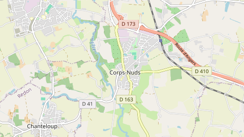 Carte de localisation de l'évènement