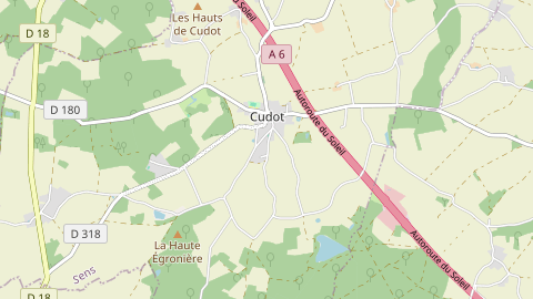 Carte de localisation de l'évènement