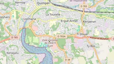 Carte de localisation de l'évènement