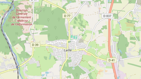 Carte de localisation de l'évènement