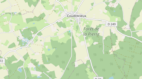 Carte de localisation de l'évènement