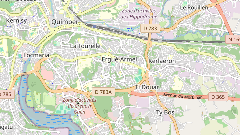 Carte de localisation de l'évènement