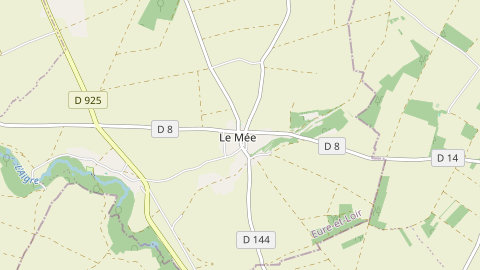 Carte de localisation de l'évènement