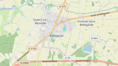 Carte de localisation de l'évènement