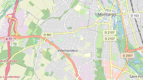 Carte de localisation de l'évènement