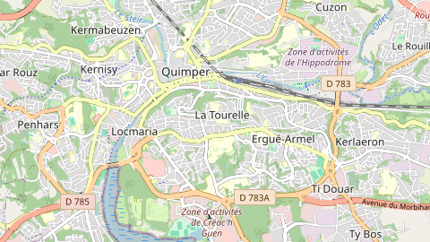 Carte de localisation de l'évènement