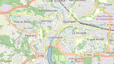Carte de localisation de l'évènement