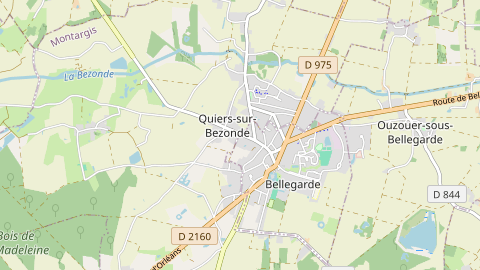 Carte de localisation de l'évènement