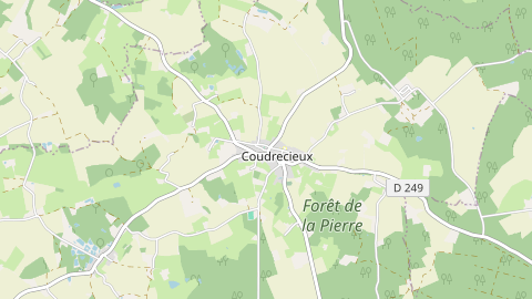 Carte de localisation de l'évènement