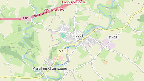 Carte de localisation de l'évènement