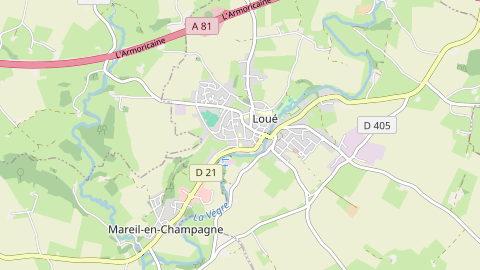 Carte de localisation de l'évènement