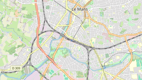 Carte de localisation de l'évènement