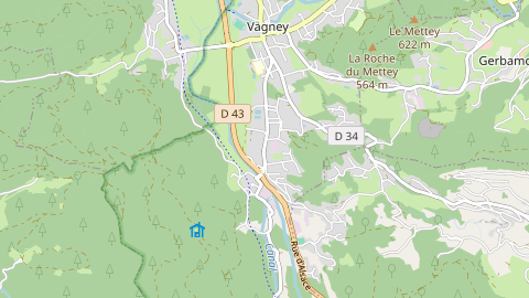 Carte de localisation de l'évènement