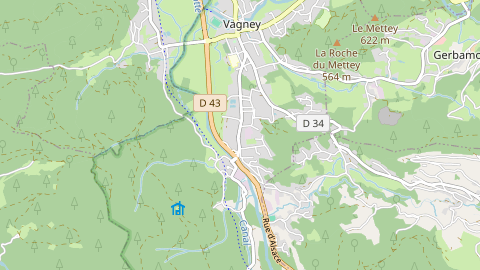 Carte de localisation de l'évènement