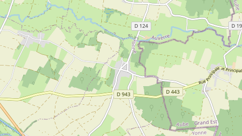 Carte de localisation de l'évènement