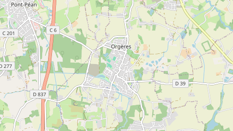 Carte de localisation de l'évènement