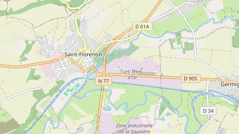 Carte de localisation de l'évènement