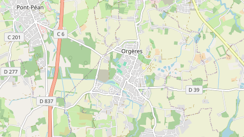 Carte de localisation de l'évènement