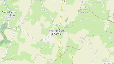 Carte de localisation de l'évènement