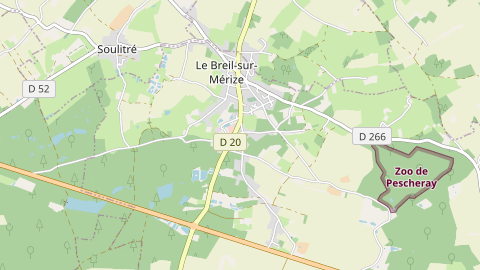 Carte de localisation de l'évènement
