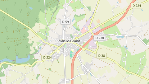 Carte de localisation de l'évènement